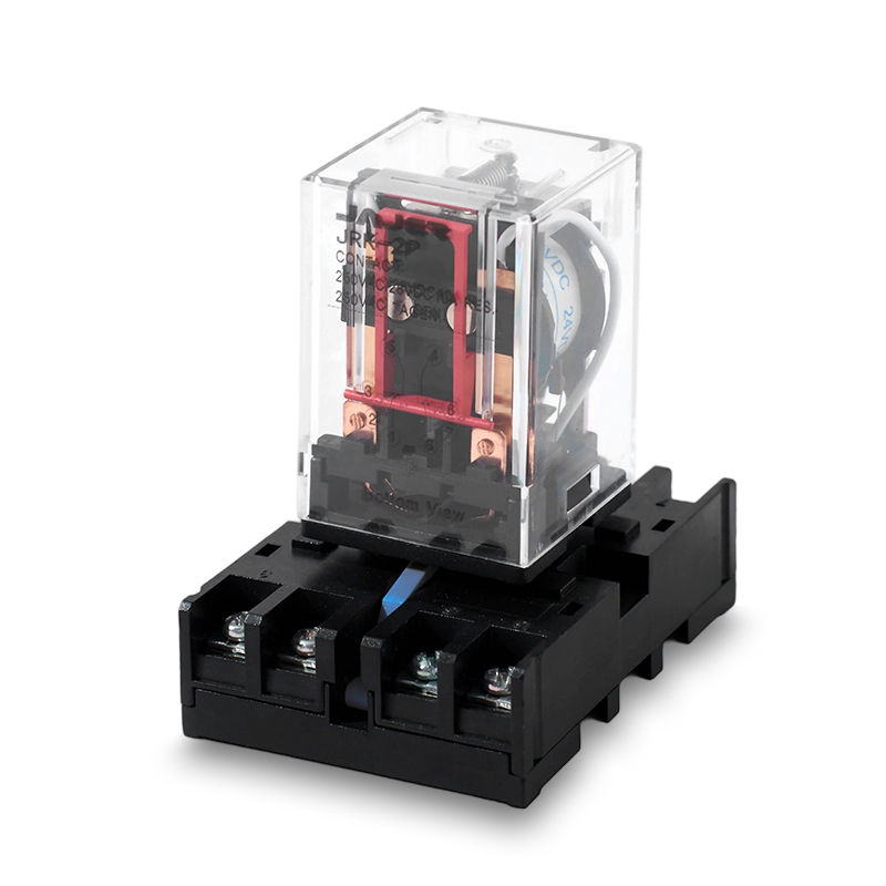 Relé MK de pequeña potencia intermedia con base de zócalo