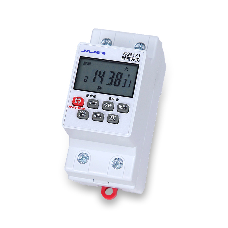 Temporizador programable digital con pantalla LCD KG817J