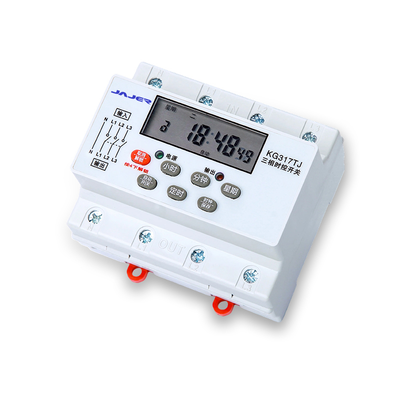 Interruptor de control de tiempo semanal trifásico KG317T
