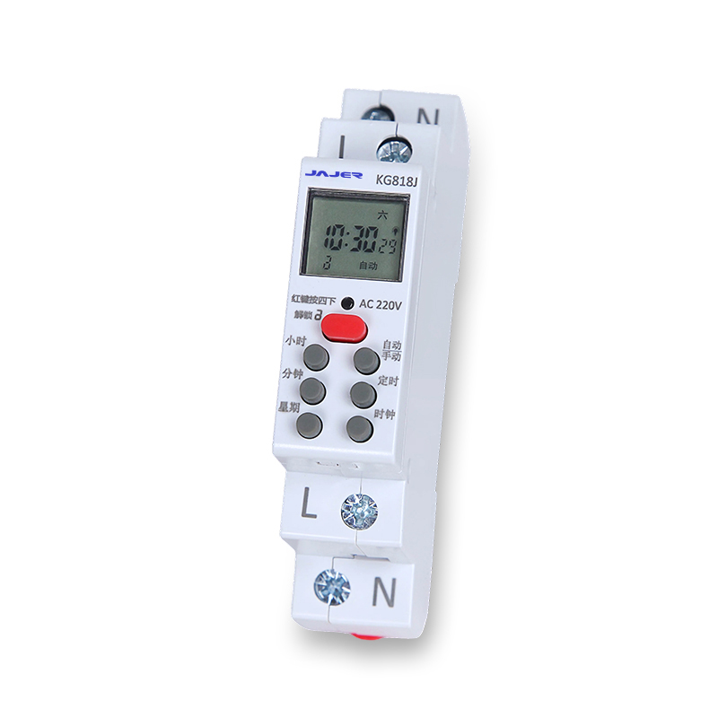 KG818J Temporizador digital programable de 7 días